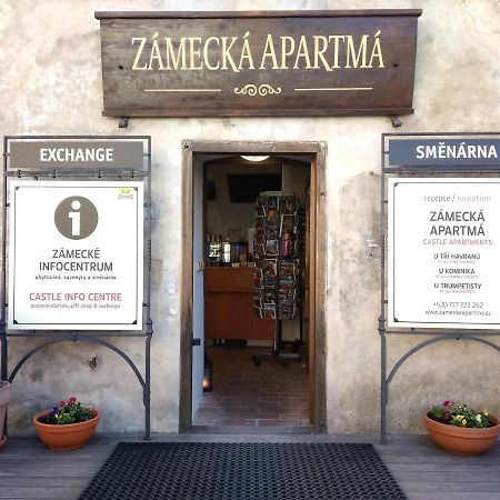 Pension Zamecka Apartma - Castle Apartments Český Krumlov Exteriör bild