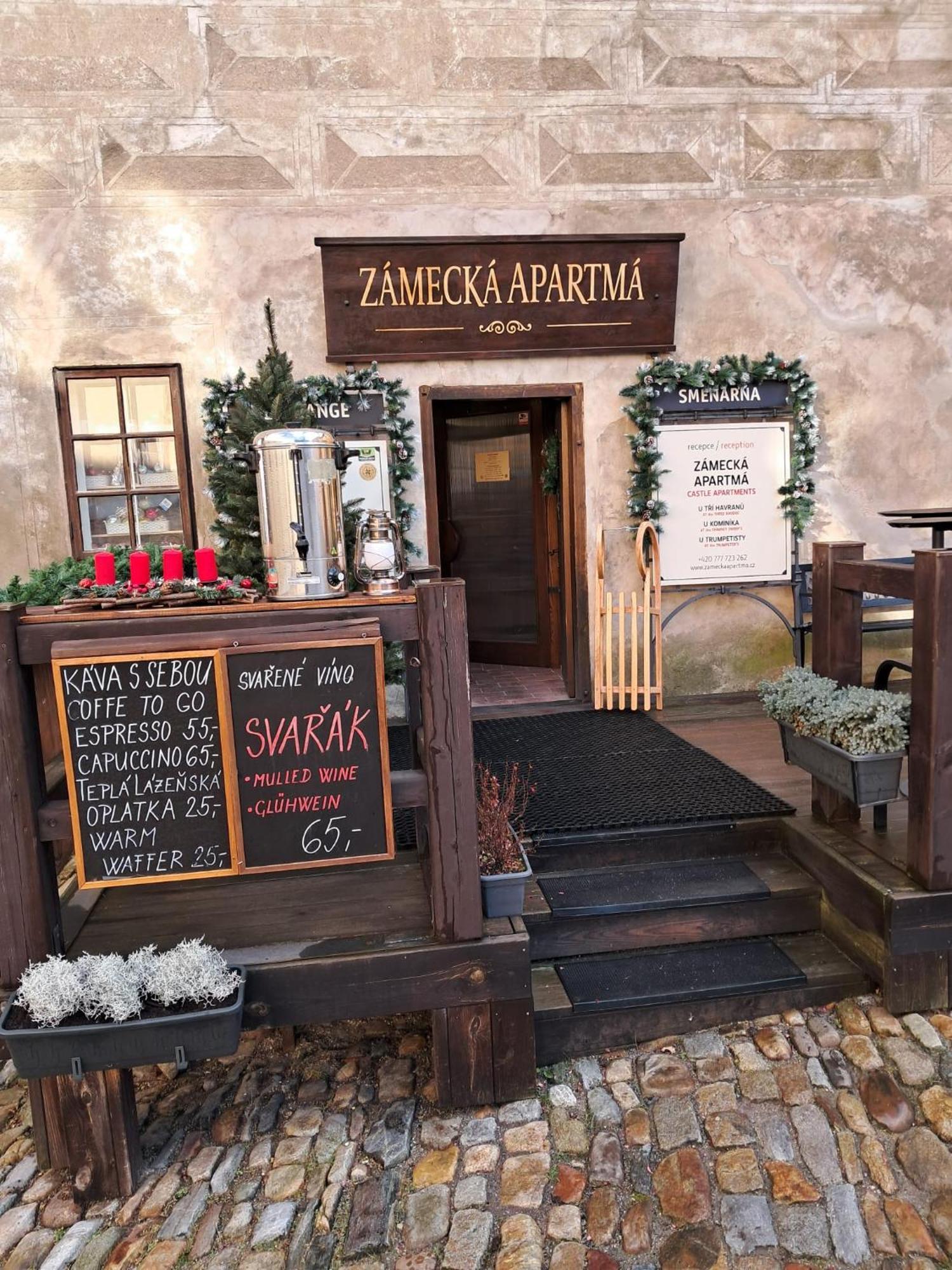 Pension Zamecka Apartma - Castle Apartments Český Krumlov Exteriör bild