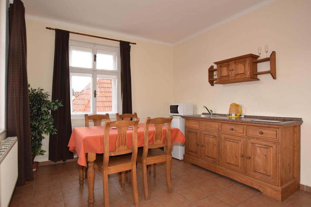 Pension Zamecka Apartma - Castle Apartments Český Krumlov Exteriör bild