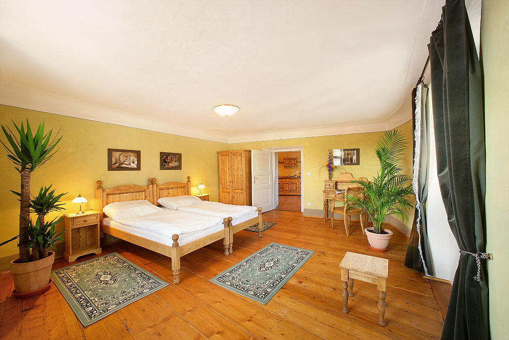 Pension Zamecka Apartma - Castle Apartments Český Krumlov Exteriör bild